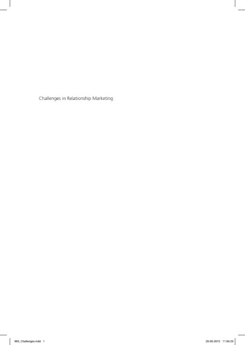 Challenges in Relationship Marketing