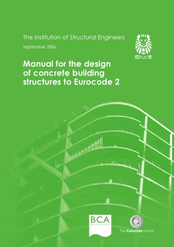 Manual for the design of concrete building structures to Eurocode 2