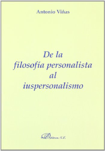 De la filosofía personalista al iuspersonalismo