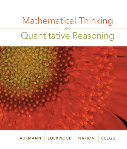 Mathematical Thinking and Quantitative Reasoning