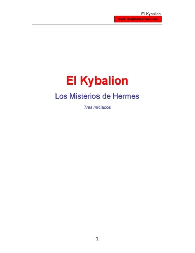 El Kybalion