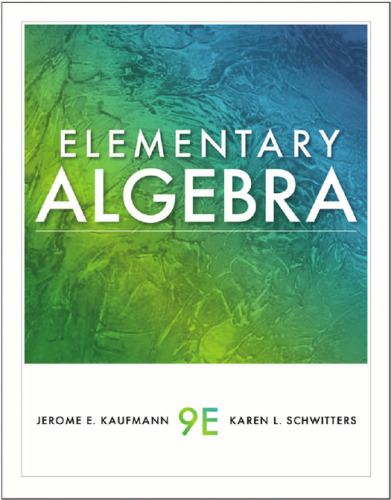 Elementary Algebra (9th Edition)