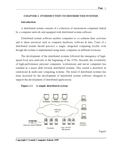 Distributed Systems