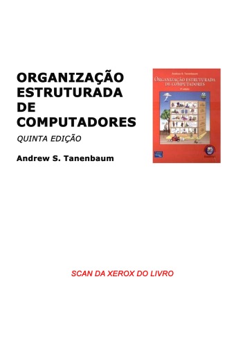 ORGANIZAÇAO ESTRUTURADA DE COMPUTADORES