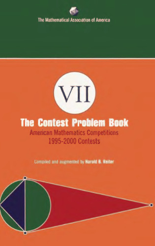 The contest problem book VII: American mathematics competitions, 1995-2000
