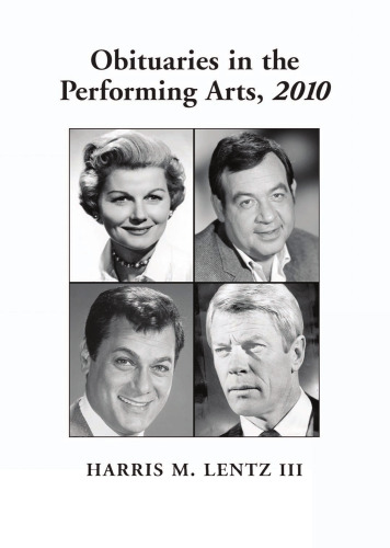 Obituaries in the Performing Arts, 2010