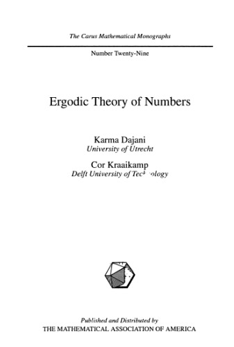 Ergodic theory of numbers