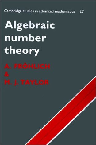 Algebraic number theory