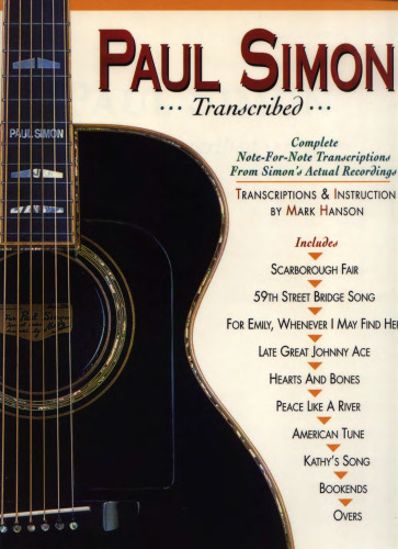 Paul Simon - Transcribed (Paul Simon Simon & Garfunkel)  