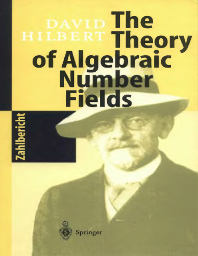 The theory of algebraic number fields