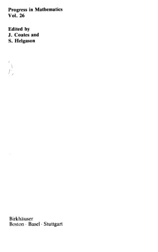 Number Theory Related to Fermat’s Last Theorem: Proceedings of the conference sponsored by the Vaughn Foundation