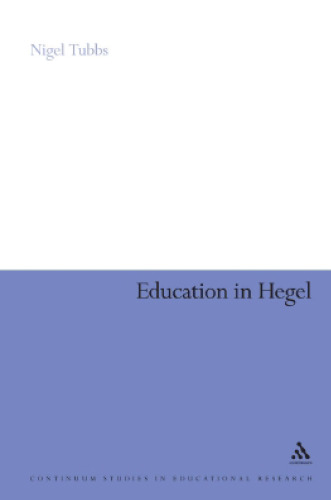 Education in Hegel  