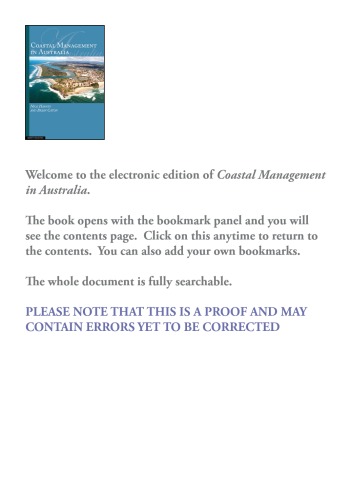Coastal Management in Australia  