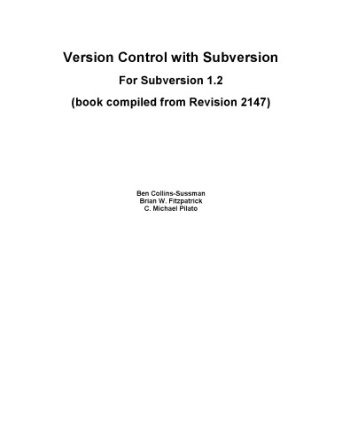 Version Control with Subversion