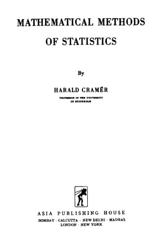 Mathematical methods of statistics