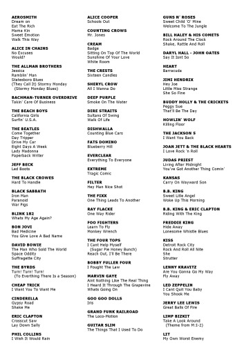 Bass Tab White Pages  