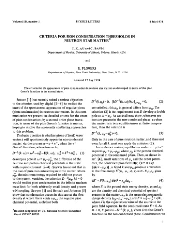 Physics Letters B vol 51  