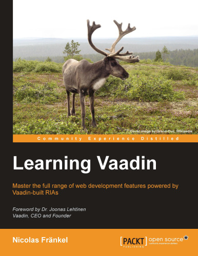 Learning Vaadin  