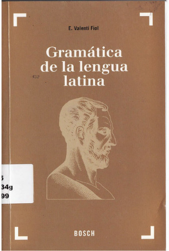 Gramática de la lengua latina  
