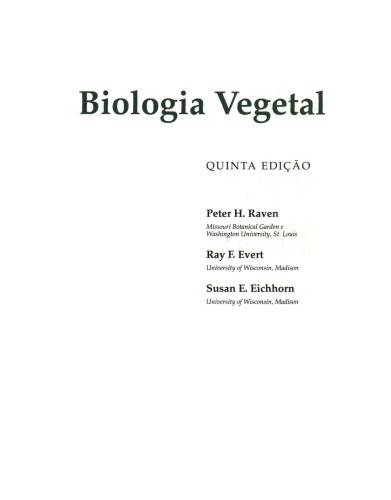 BIOLOGIA VEGETAL  