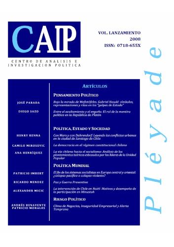 Revista Pléyade N° 1  