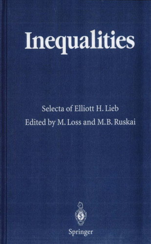 Inequalities: selecta of Elliott H. Lieb  