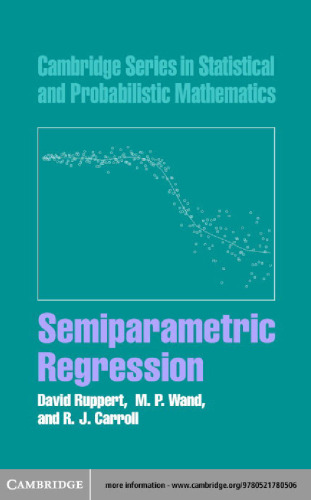 Semiparametric regression