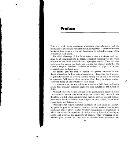 Classical Field Theory  