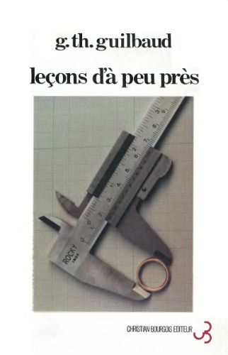 Leçons d'à-peu-près