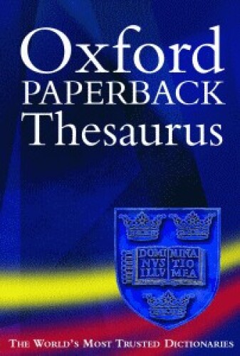 Oxford Paperback Thesaurus  
