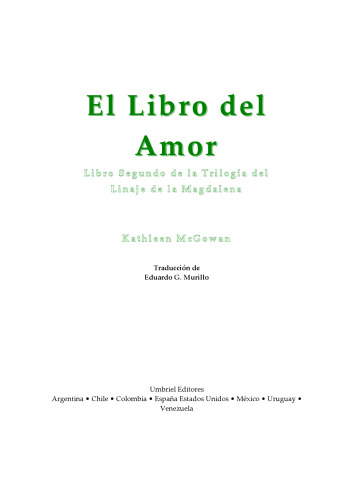 El libro del amor  