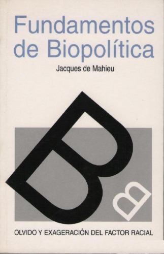 Fundamentos de biopolítica