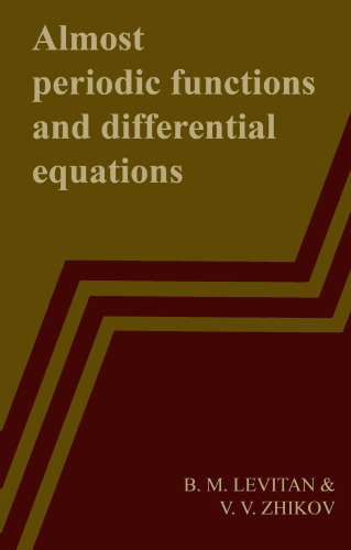 Almost Periodic Functions and Differential Equations