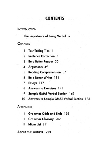 Verbal Workout for the GMAT (The Princeton Review)