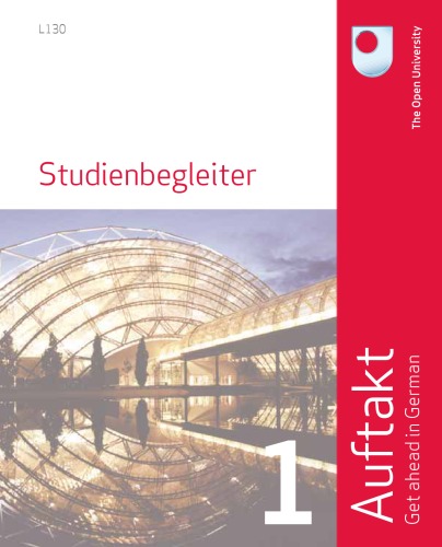 Open University L130 Intermediate German Studienbegleiter 1