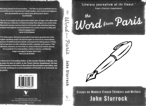 The word from Paris: essays on modern French thinkers and writers