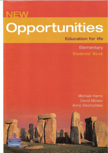 New Opportunities, Elementary : Students Book: Global Elementary Students' Book