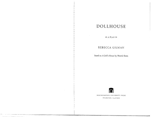 Dollhouse: A Play  