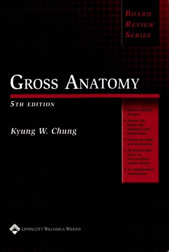 BRS Gross Anatomy  
