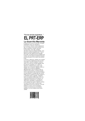 Por las sendas argentinas: El PRT-ERP, La Guerrilla Marxista