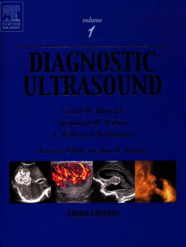 Diagnostic ultrasound, Volume 1