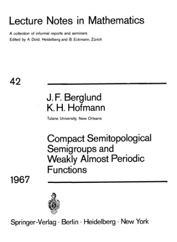 Compact Semitopological Semigroups and Weakly Almost Periodic Functions