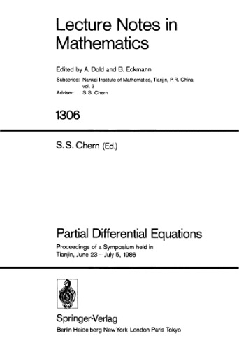 Partial Differential Equations