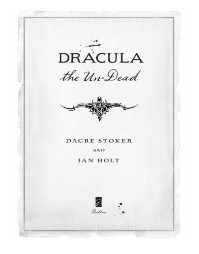 Dracula the Un-Dead (Thorndike Basic)