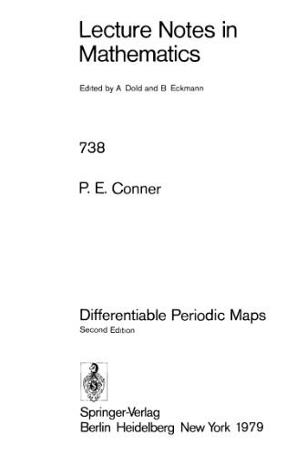 Differentiable Periodic Maps