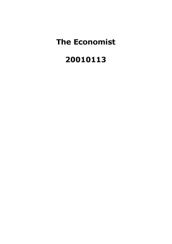 The Economist - 13 January 2001