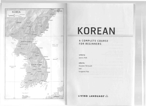 Living Language - Korean - A Complete Course for Beginners