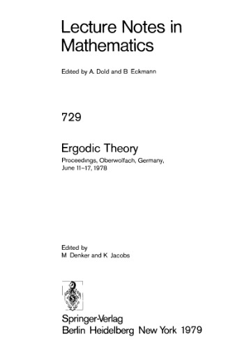 Ergodic Theory