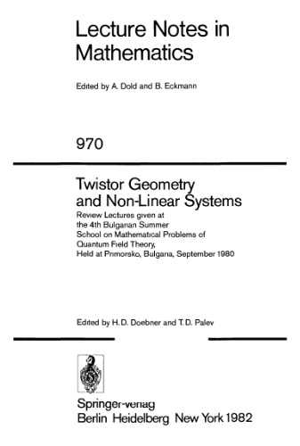 Twistor Geometry and Non-Linear Systems