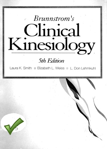 Brunnstrom's Clinical Kinesiology (Clinical Kinesiology (Brunnstrom's))